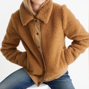 Madewell Sherpa Portland Jacket L